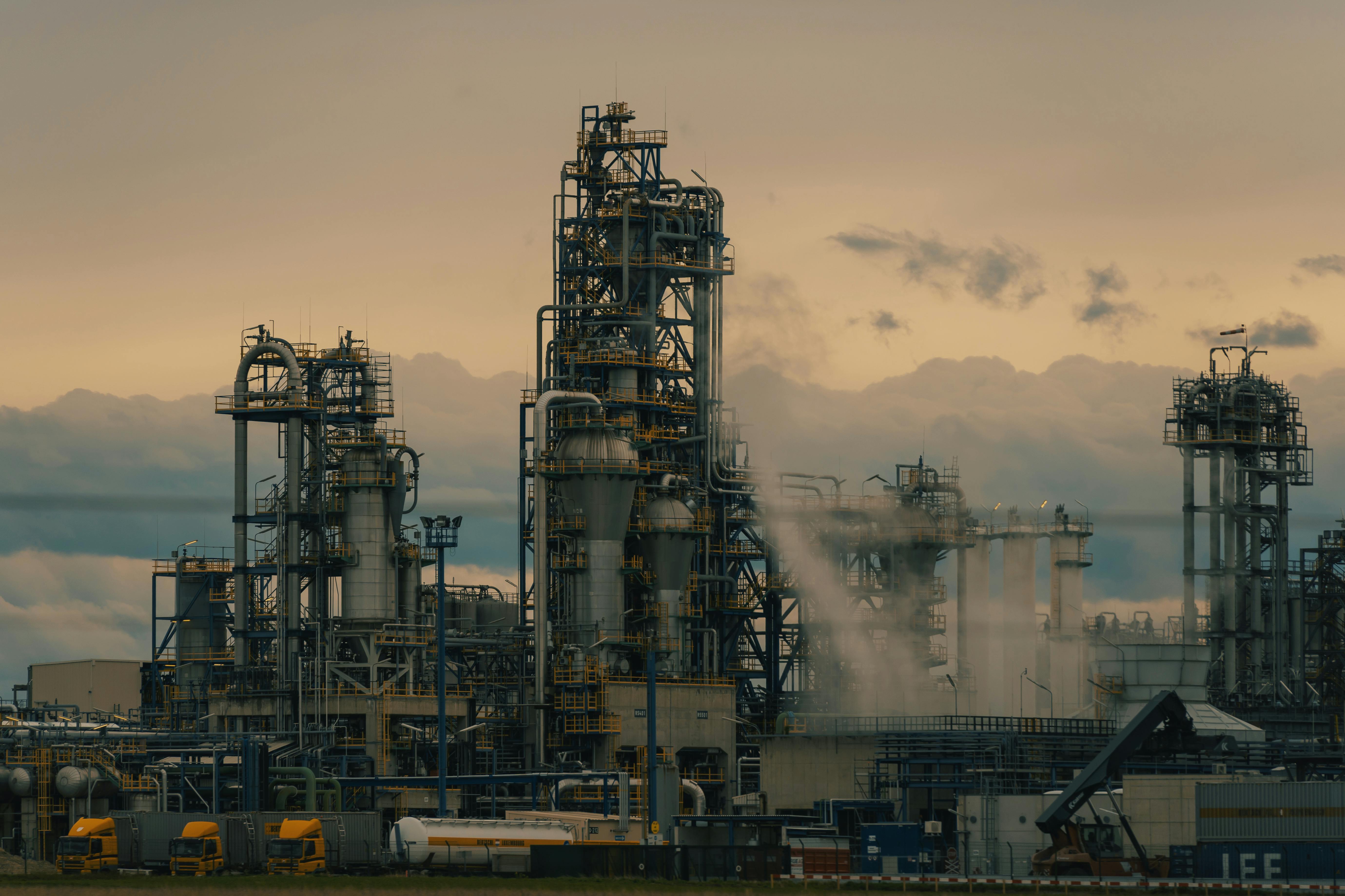 Imagen ilustrativa plataforma petrolifera